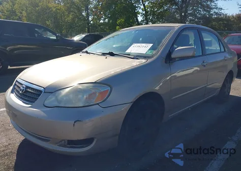 2007 Toyota Corolla Le z USA, uszkodzony, nr VIN 2T1BR32EX7C853773